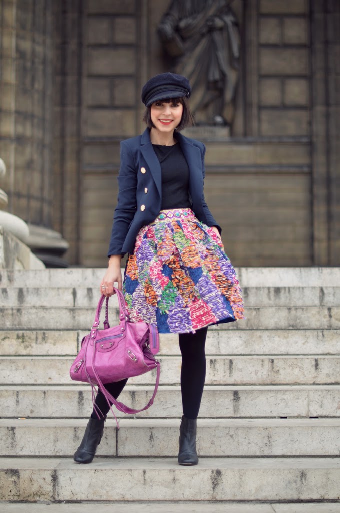 Manoush Helloitsvalentine streetstyle fashion blog blogger Paris la Madeleine monument frenchy