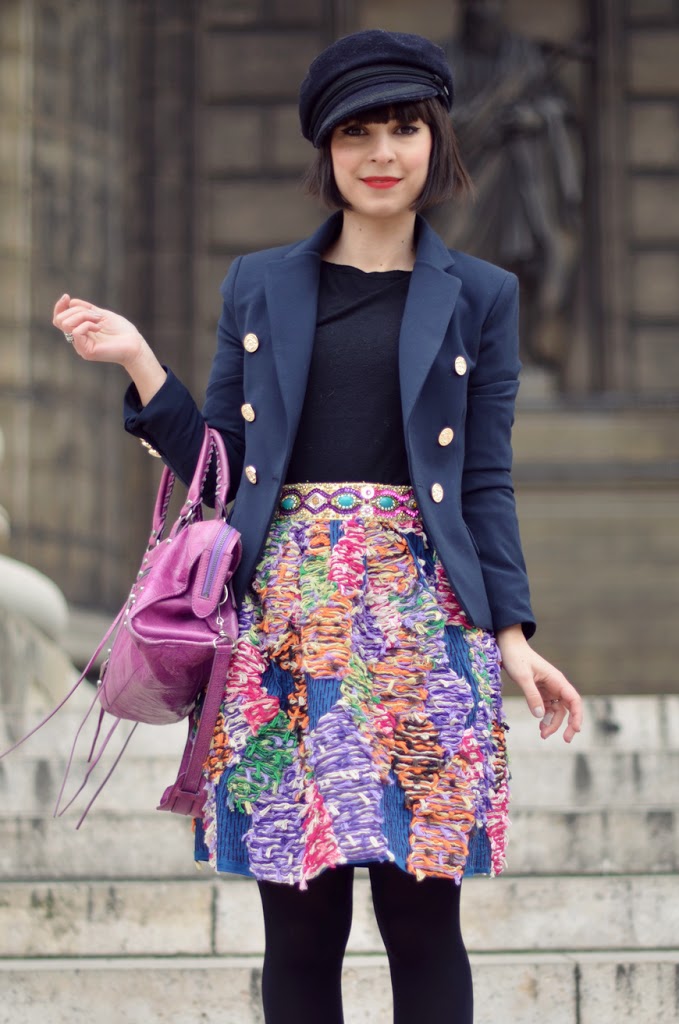 Manoush Helloitsvalentine streetstyle fashion blog blogger Paris la Madeleine monument frenchy