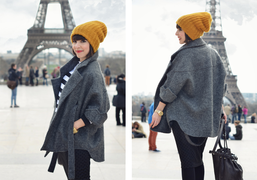 I ♥ Paris Helloitsvalentine streetstyle fashion blog mode Tour Eiffel pencil skirt