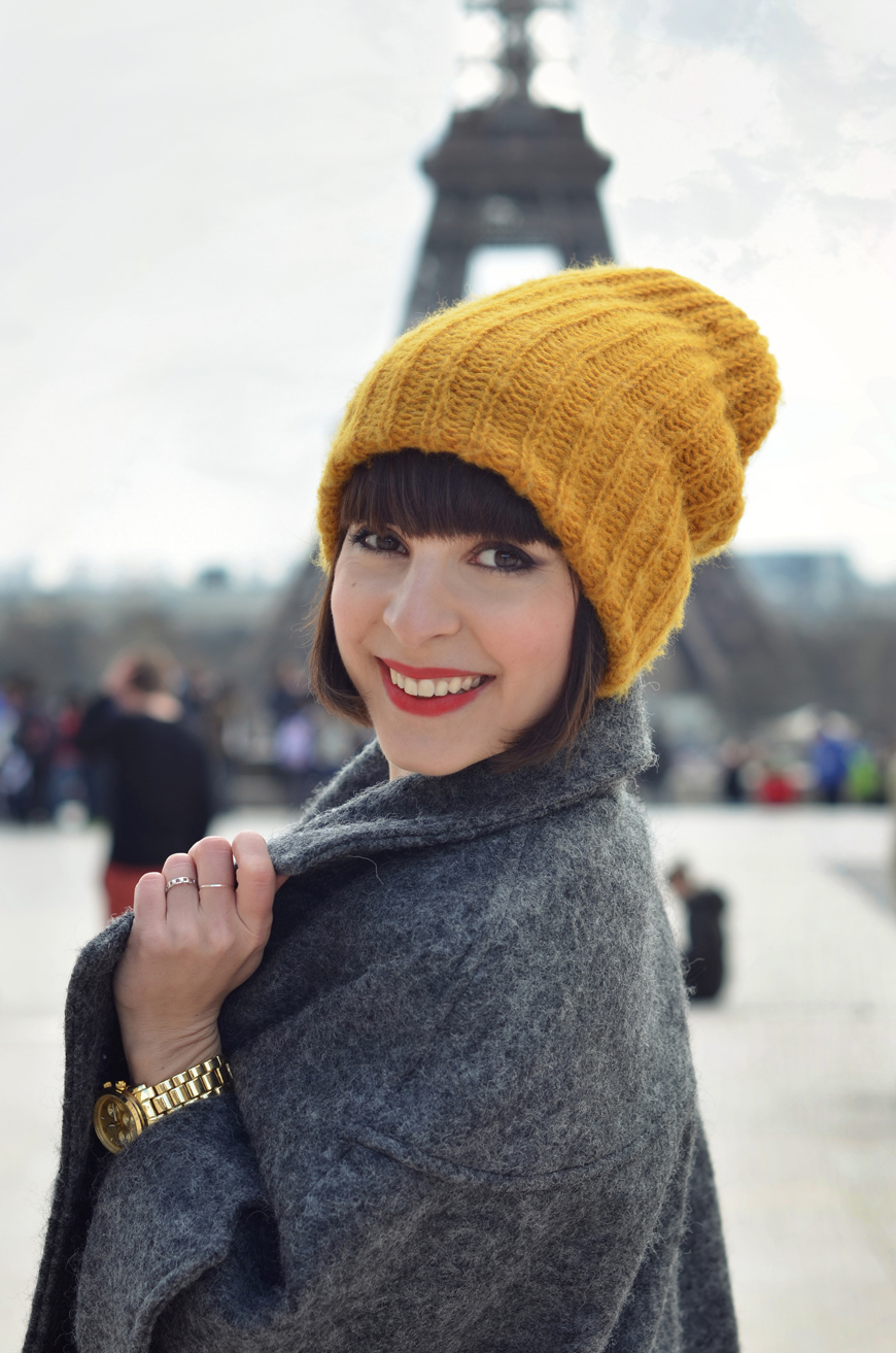 I ♥ Paris Helloitsvalentine streetstyle fashion blog mode Tour Eiffel pencil skirt