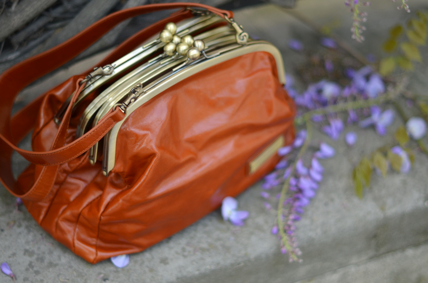 Butterscotch Helloitsvalentine Tammy & Benjamin Elizabeth Brown bag purse Claudie Pierlot Rania robe coeurs cut out boots french blogger fashion