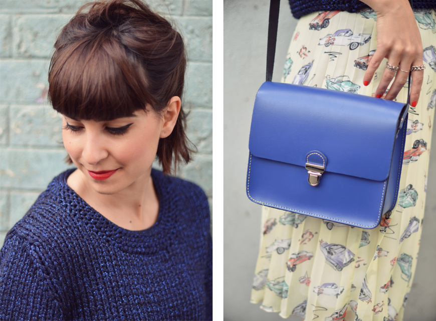 Va Va Voom Helloitsvalentine blogger french streetstyle Primark skirt cars heels umbrella Zara