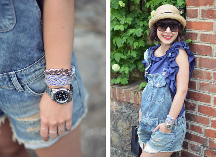 Helloitsvalentine outfit overalls dungaree streetstyle cut out boots New Audrey Céline sunglasses french fashion