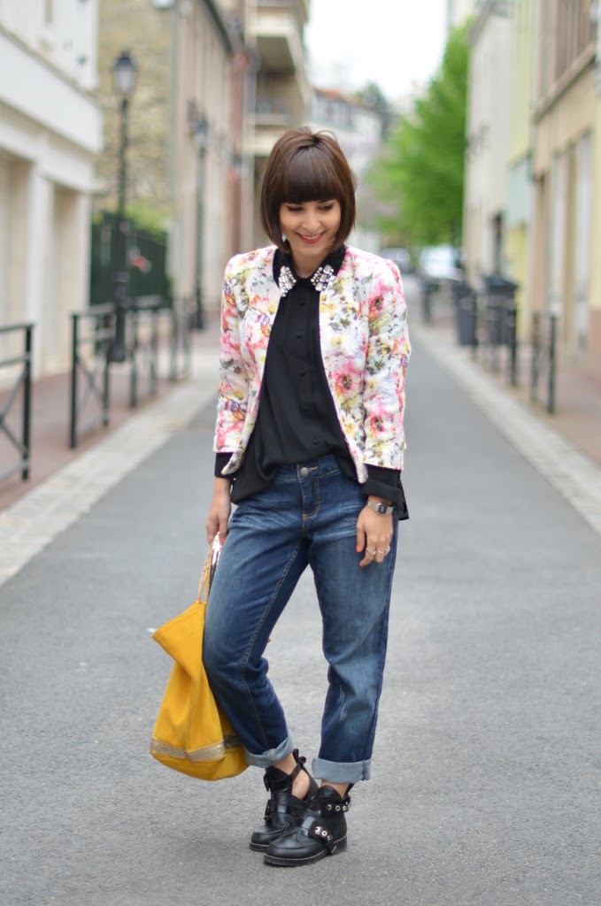 Feeling Good Helloitsvalentine streetstyle fashion french blogger Paris Vanessa Bruno Bouton d'or bag boyfriend jeans