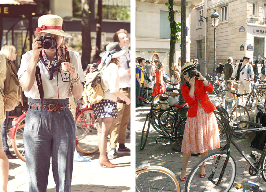 Ride Bérêt-Baguette 2013 Helloitsvalentine french blogger ride bicycle Paris event cruise