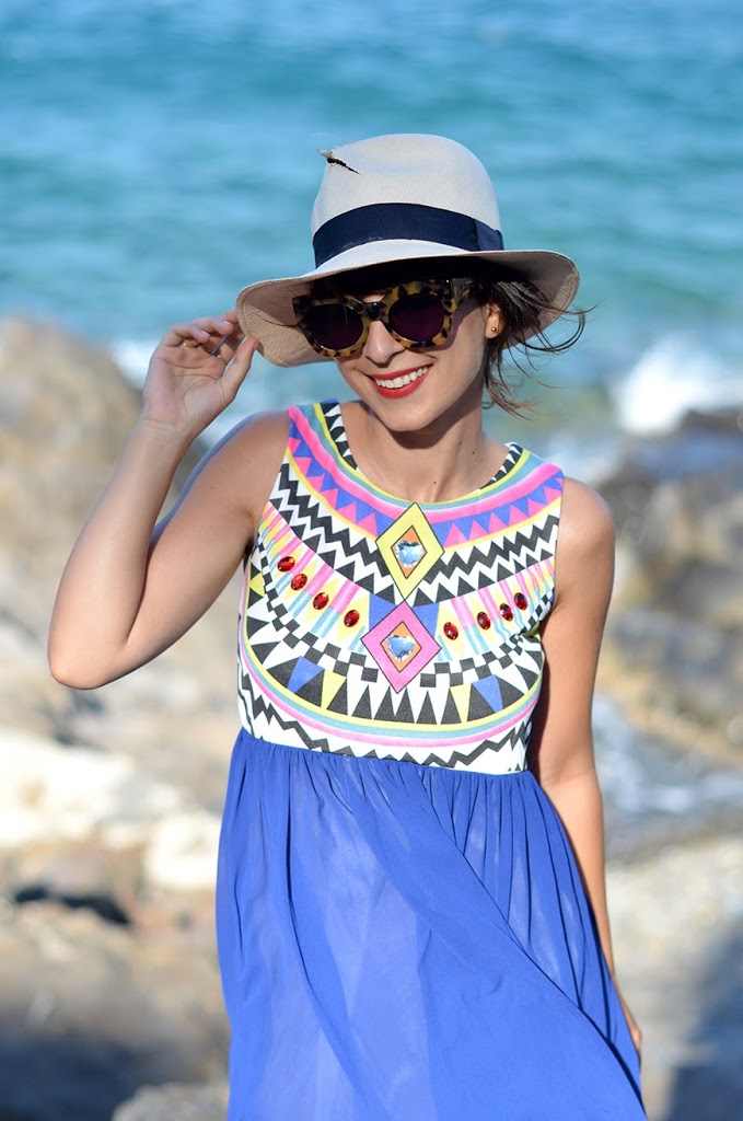 Collioure vacances summer holidays Hello it's Valentine SheInside dress colors