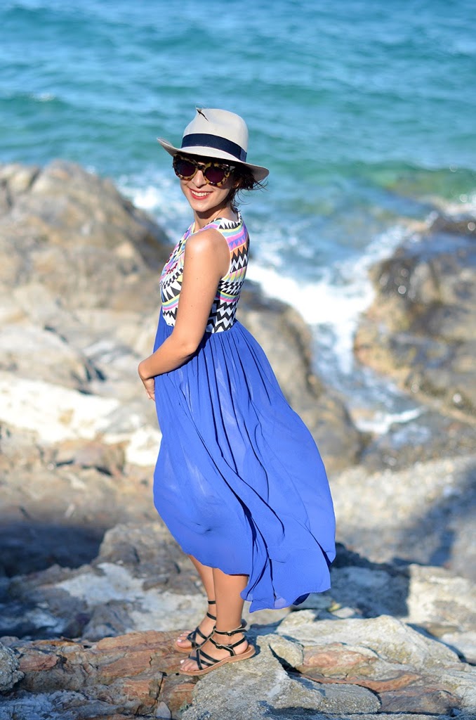 Collioure vacances summer holidays Hello it's Valentine SheInside dress colors