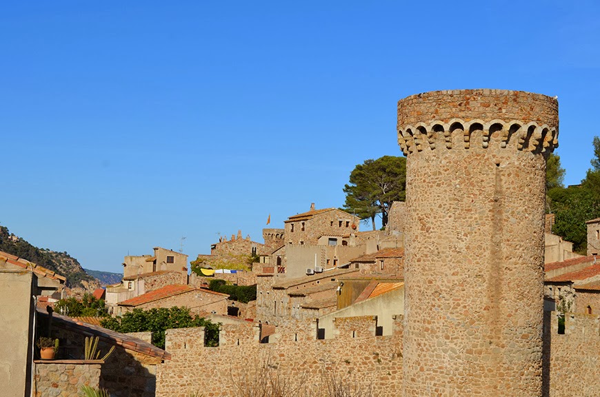 Tossa de Mar Hello it's Valentine Billabong paysage Vila Vella holidays summer vacances Catalogne