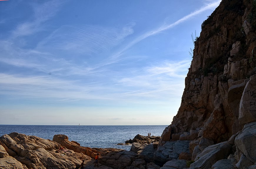 Tossa de Mar Hello it's Valentine Billabong paysage Vila Vella holidays summer vacances Catalogne