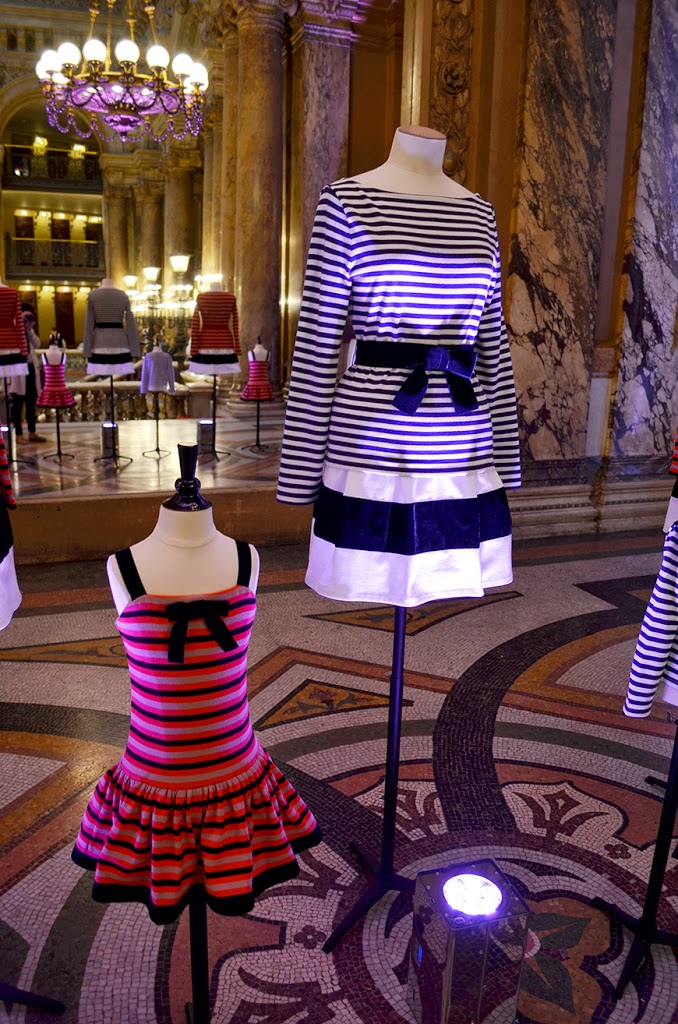 petit bateau x christian lacroix collab Opéra Garnier présentation presse marinières noeuds Hello it's Valentine