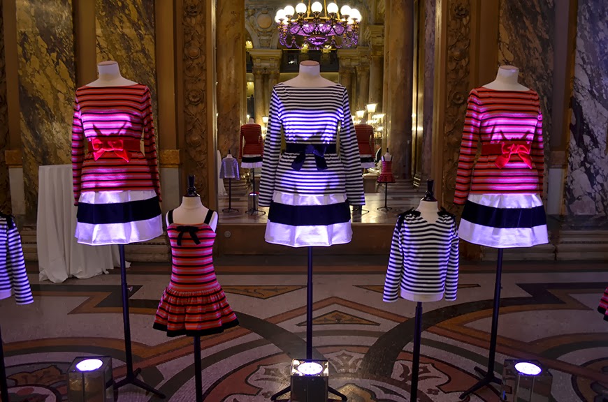 petit bateau x christian lacroix collab Opéra Garnier présentation presse marinières noeuds Hello it's Valentine