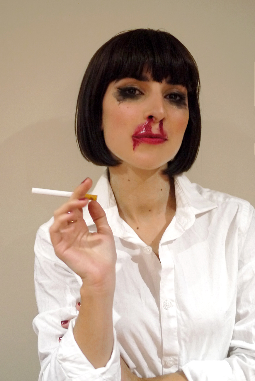 Halloween costumes déguisements Mia Wallace Pulp Fiction fun Hello it's Valentine Helloitsvalentine