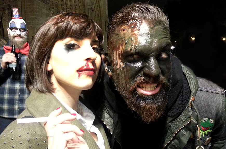 Halloween costumes déguisements Mia Wallace Pulp Fiction zombie fun Hello it's Valentine Helloitsvalentine