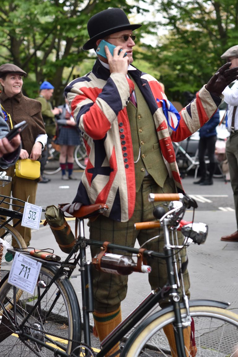 The London Tweed Run Hello it's Valentine