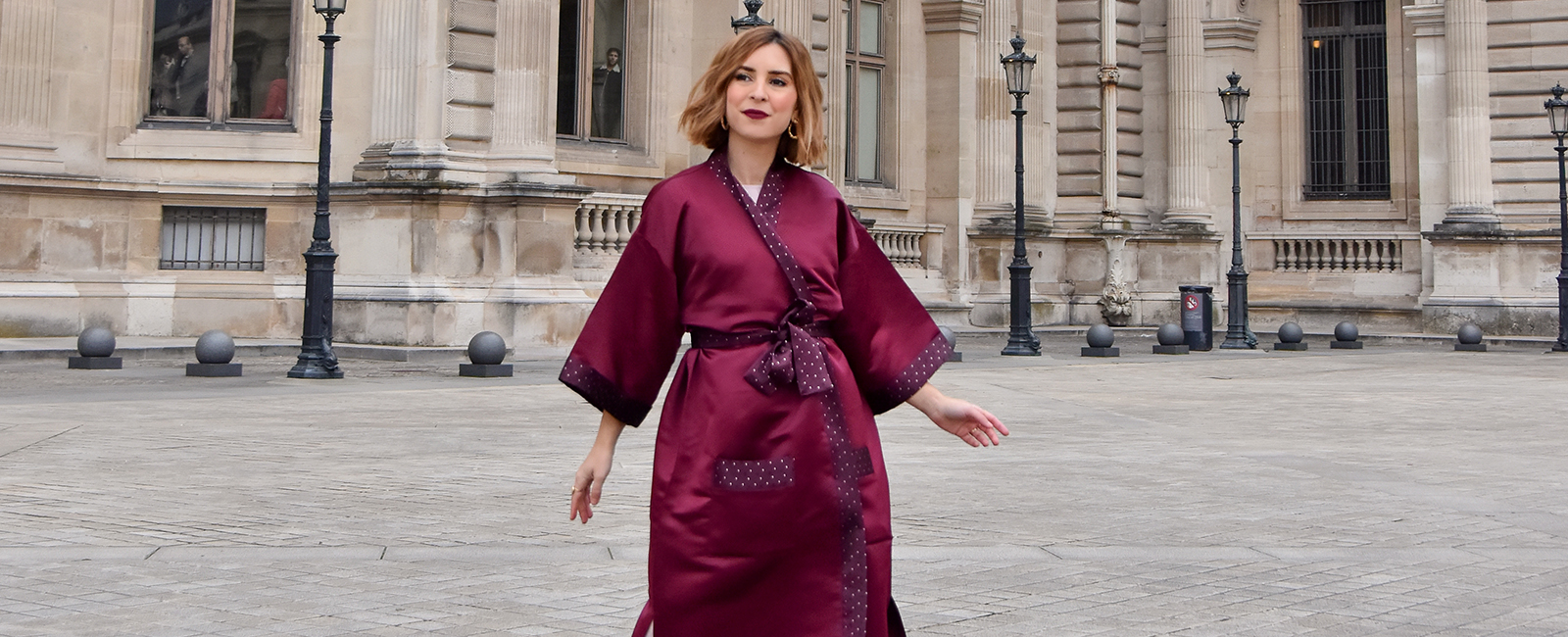 Oh My Darling Paris – Kimono MYRTILLE